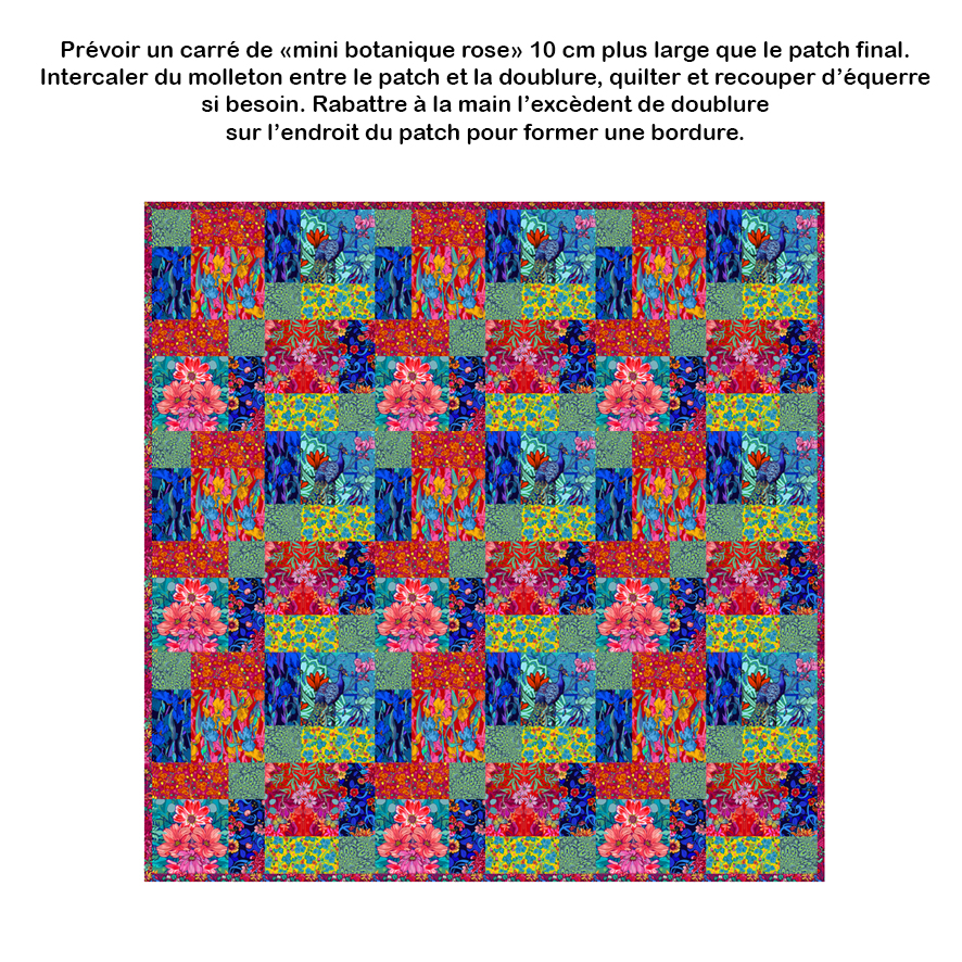Nine Patch Tuto Odile Bailloeul